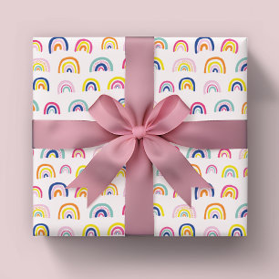 Regenbogen-Kinder-Muster Geschenkpapier