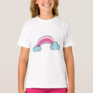 Regenbogen-Kinder-T-Shirt – Bunter Regenbogen für T-Shirt