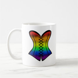 Regenbogen-Korsett-Fantasy-Tasse Kaffeetasse