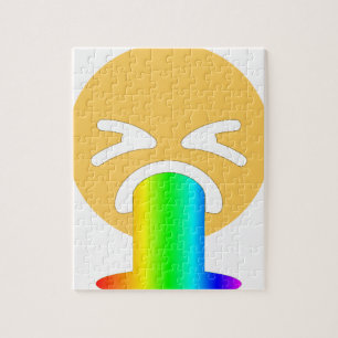 Regenbogen-Kotz-Emoji
