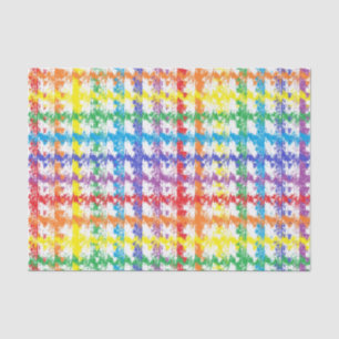 Regenbogen-Kratzer Seidenpapier