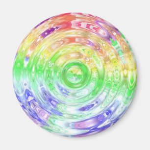 Regenbogen-Kräuselung Magnet