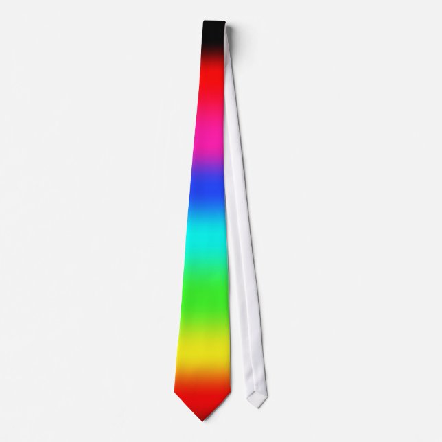 Regenbogen-Krawatte Krawatte (Vorderseite)