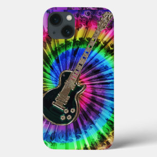 Regenbogen-Krawatten-elektrische Gitarre für iPad title_seo2