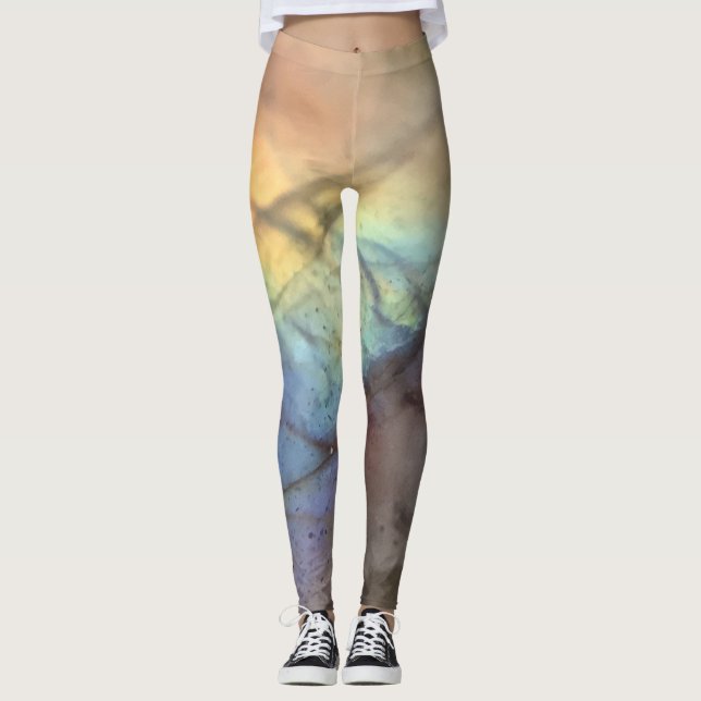 Regenbogen-Labradorit Leggings (Vorderseite)