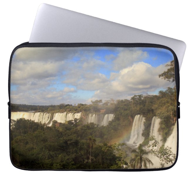 Regenbogen Laptopschutzhülle (Vorderseite)