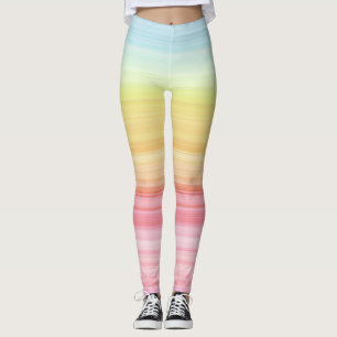 Regenbogen Leggings