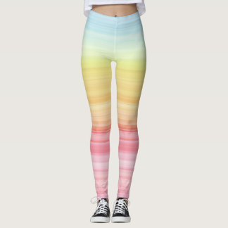 Regenbogen Leggings