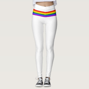 Regenbogen-Leggings mit Stolzflagge Leggings