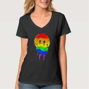 Regenbogen Lesbisch Gay Eis Lgbt Pride T-Shirt