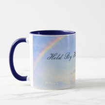 Regenbogen-Leuchtturm Küsten-Wasserfarbe