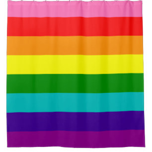 Regenbogen LGBT Gay Flag Duschvorhang