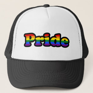 Regenbogen LGBTQ des Stolz-LGBT+ Truckerkappe