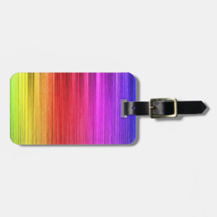 Regenbogen-Licht-Entwurf Gepäckanhänger