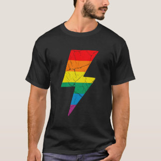 Regenbogen-Lichtblitz T-Shirt