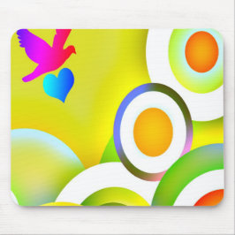 Regenbogen-Liebe Mousepad