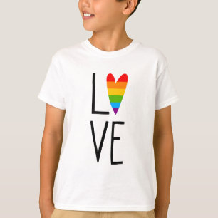 Regenbogen-Liebe T-Shirt