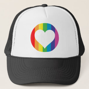 Regenbogen-Liebe Truckerkappe