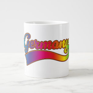 Regenbogen-Logo Deutschland Jumbo-Tasse