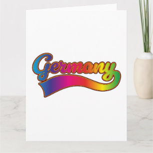 Regenbogen-Logo Deutschland Karte