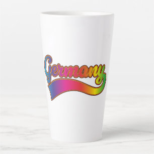 Regenbogen-Logo Deutschland Milchtasse