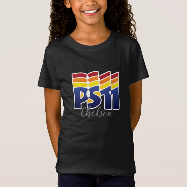 Regenbogen-Logo PS11-T - Shirt (Vorderseite)