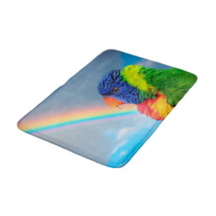 Regenbogen Lorikeet Badematte