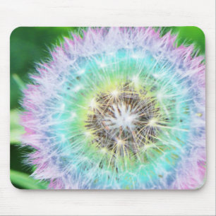 Regenbogen-Löwenzahn Mousepad