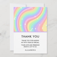 Regenbogen Mädchen 5. Geburtstag