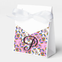 Regenbogen-Mandala-Pride-Monogramm - Lebendige Geo