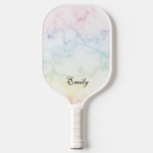 Regenbogen-Marmor-Muster-Pickleball-Schläger Pickleball Schläger