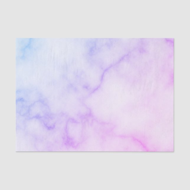 Regenbogen-Marmormuster Seidenpapier (Vorderseite)