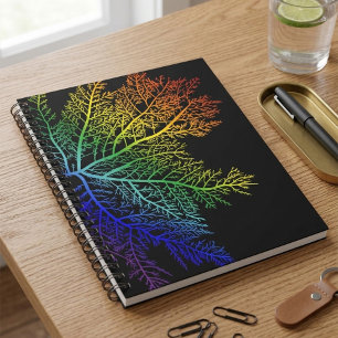 Regenbogen-Meeresalgen-Stolz Spiralblock Notizbuch