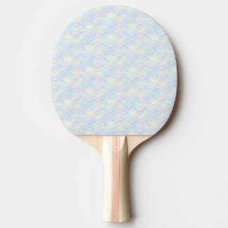 Regenbogen-Meerjungfrau-Pastell Tischtennis Schläger