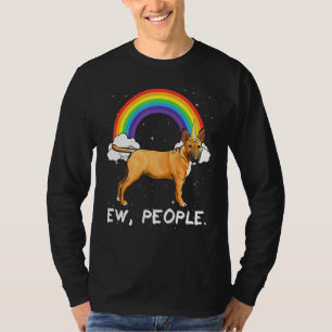 Regenbogen Miniatur Bull Terrier Ew Menschen Einho T-Shirt