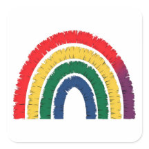 Regenbogen mit geflecktem Stolz