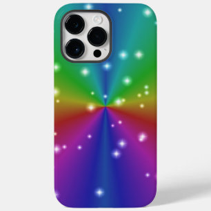 Regenbogen mit Sternen Case-Mate iPhone 14 Pro Max Hülle