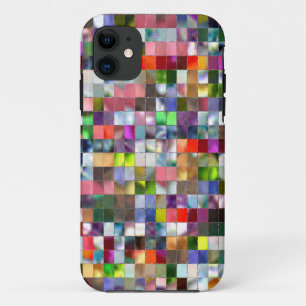 Regenbogen-Mosaik iPhone 11 Hülle