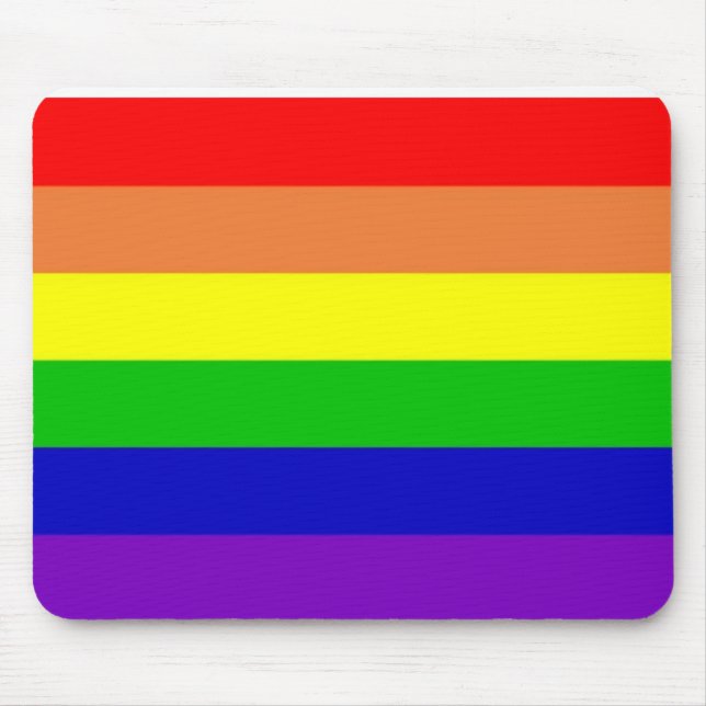 Regenbogen Mousepad (Vorne)