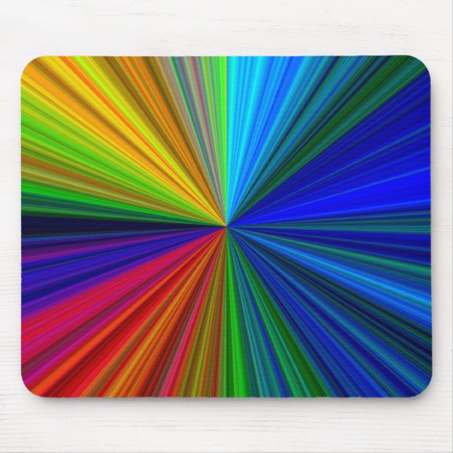 Regenbogen Mousepad (Vorne)