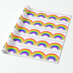 Regenbogen-Muster-Packpapier Geschenkpapier