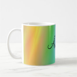 Regenbogen-NamensTasse Kaffeetasse