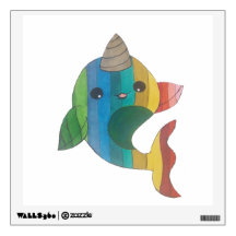 Regenbogen Narwhal