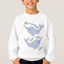 Regenbogen Narwhal SeeEinhorn-Sweatshirt (Kind) Hoodie