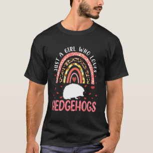 Regenbogen nur ein Mädchen, das Igel für Hedgeh Li T-Shirt