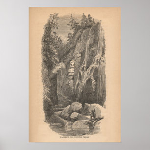 Regenbogen oder Corinne Falls Poster