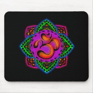 Regenbogen-OM-Beschwörungsformel Mousepad