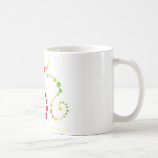 REGENBOGEN-OM-Tasse Kaffeetasse