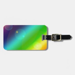 Regenbogen-Ombre Gepäckanhänger