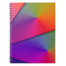 Regenbogen Origami - Indigo u. magentaroter Wirbel